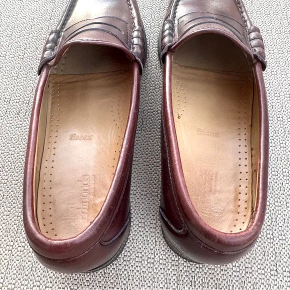 💖 Allen Edmonds Essex Penny Loafer, Oxblood SZ 9.5A