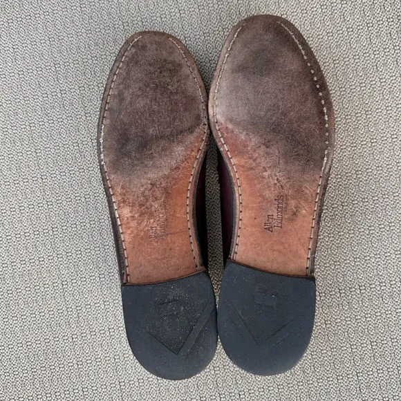 💖 Allen Edmonds Essex Penny Loafer, Oxblood SZ 9.5A