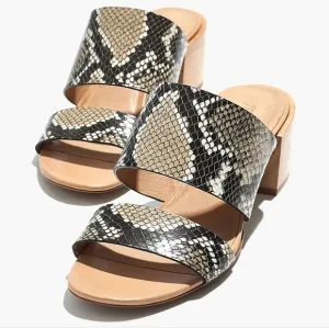 🌸 Madewell | Snakeskin Print Sandals, size 9.5