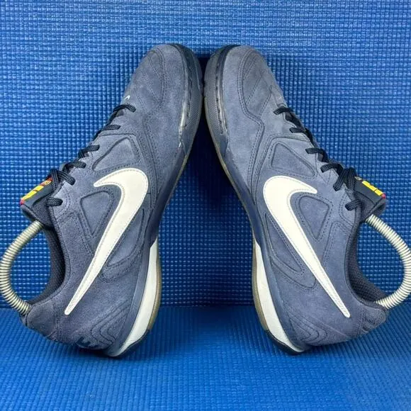 🔴 NIKE 5 GATO Special Barcelona Men Size 7 Blue Indoor Soccer Cleats 524397-416