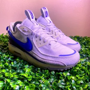 🔥 NIKE AIR MAX 90 “ TERRASCAPE “ PURE PLATINUM BLUE SNEAKER MENS SZ 8 DV7413-002