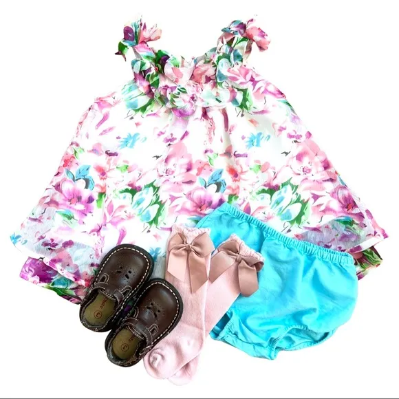 12M baby girl colorful bundle