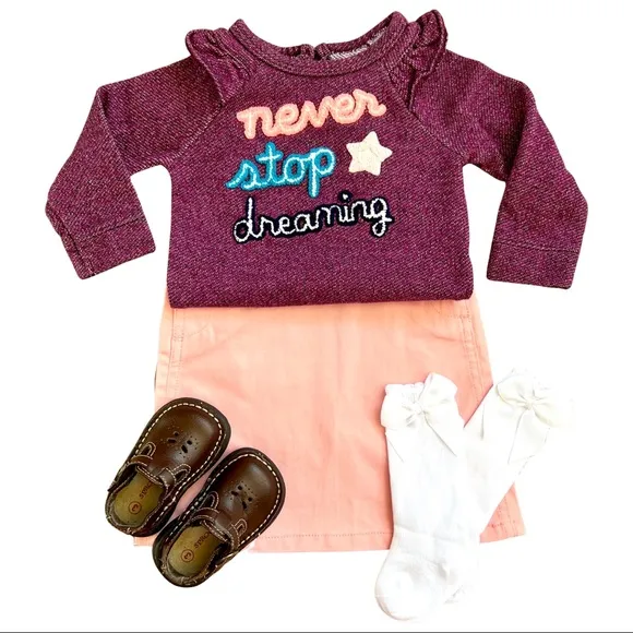 12M baby girl colorful bundle