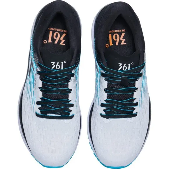 361 Degrees $130 Meraki 4 White/Scuba Blue Sz 8 NWT!