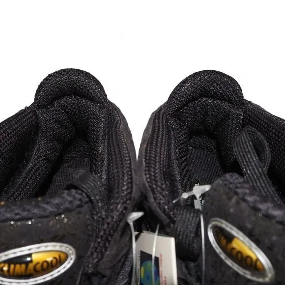 Adidas 2008 ClimaCool Mid Top Basketball Sneakers Triple Black 061208 Men's 12.5
