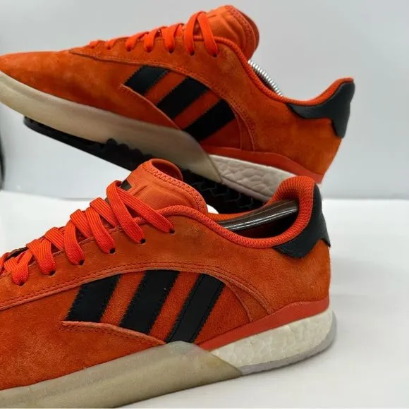 Adidas 3ST.004 Mens 10.5 Collegiate Skateboard Shoes Sneakers Boost Low DB3150