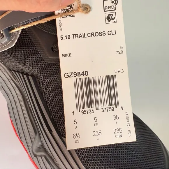 Adidas 5.10 Trailcross CL Women's 6.5 Clip-In Mountain Bike Athletic Shoes