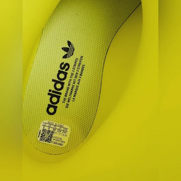 Adidas AdiFOM Superstar Pulse Yellow Boot Shoes Size 5