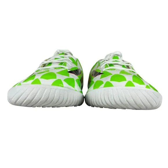 Adidas F10 White Green Turf Indoor Soccer Shoes Mens Size‎ 11.5