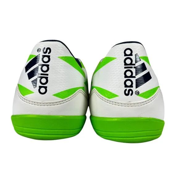 Adidas F10 White Green Turf Indoor Soccer Shoes Mens Size‎ 11.5