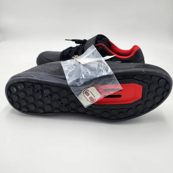 Adidas Five Ten 5.10 Hellcat Mountain Bike Shoes Men 8.5 Black Red Cycling