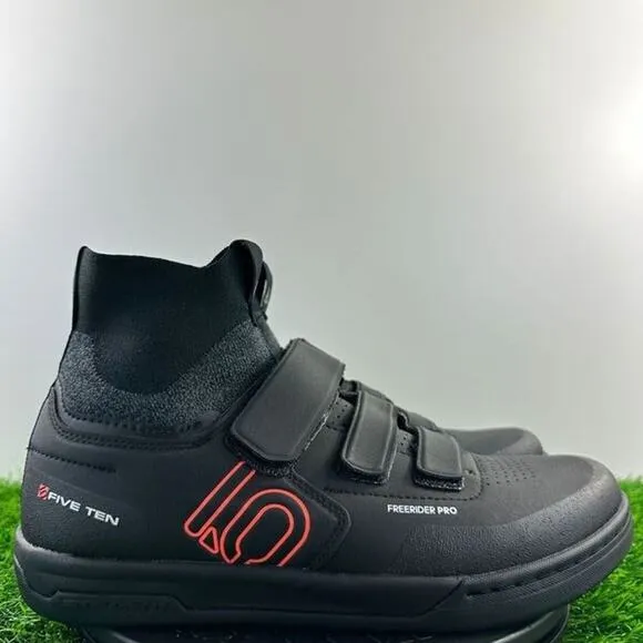Adidas Five Ten Freerider Pro Mid VCS Men Size 13 Black Mountain Bike Shoes NEW