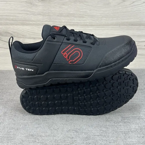 Adidas Five Ten Impact Pro Mountain Bike Shoes Black Red nby FU7524 Mens Sz 13