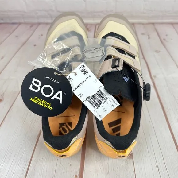 Adidas Five Ten Kestrel BOA Mountain Bike Sand Strata Shoes Womens Sz 8.5 HQ6032