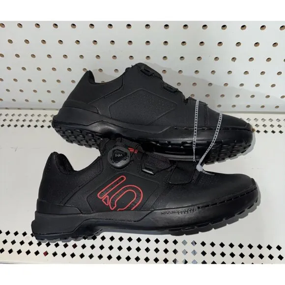 Adidas Five Ten Kestrel Pro BOA Mens Mountain Bike Shoes Size 10 Black Red