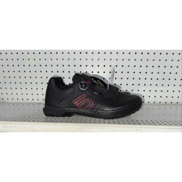 Adidas Five Ten Kestrel Pro BOA Mens Mountain Bike Shoes Size 10 Black Red