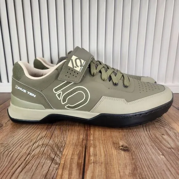 Adidas Five Ten 5.10 Kestrel Lace Mens Sz 11.5 Green Mountain Bike Shoes GZ9252