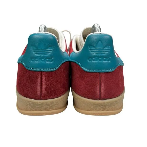 Adidas Gazelle Indoor Burgundy Arctic Fusion Green Shoes IG4996 Men's Sz 8.5-13
