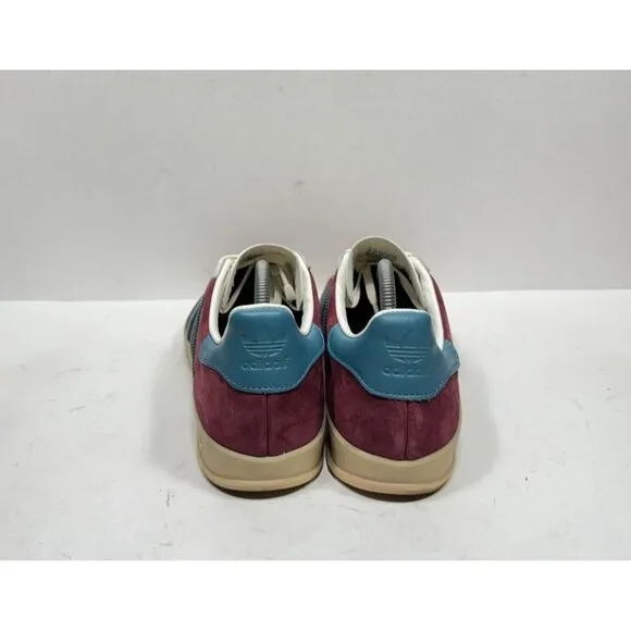 Adidas Gazelle Indoor Sneaker Burgundy Green Shoes Men’s Size 10 Sneakers