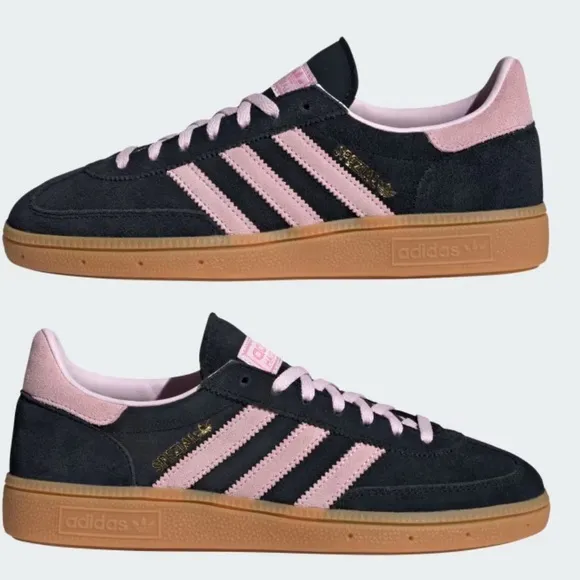 adidas Handball Spezial Core Black / Clear Pink / Gum