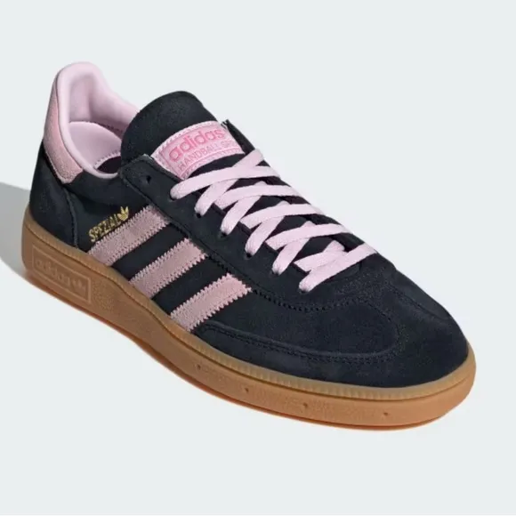 adidas Handball Spezial Core Black / Clear Pink / Gum