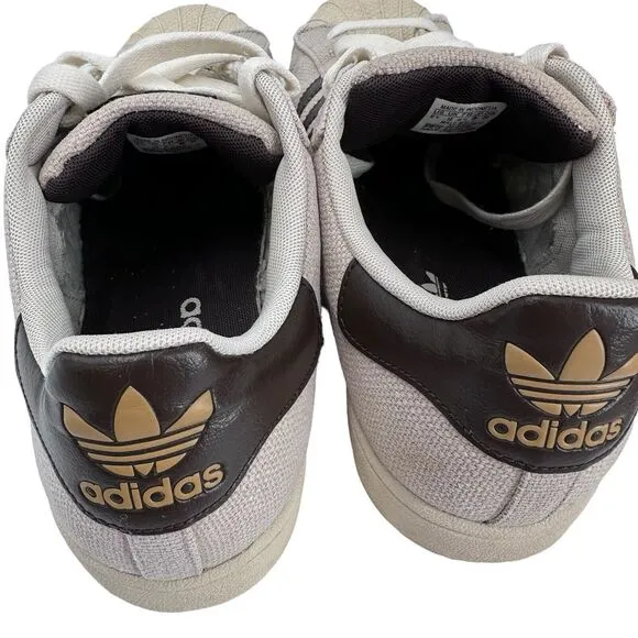Adidas HEMP Original Superstar Shoes Men Size 10.5 Skateboard Soccer trefoil‎ 10