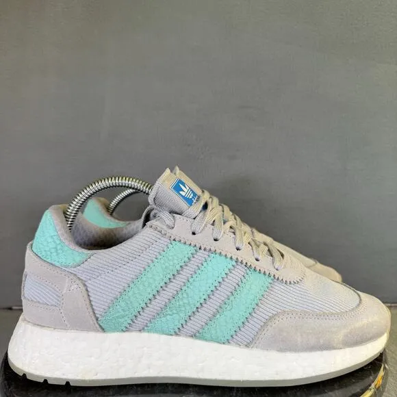 Adidas I-5923 Grey Clear Mint Sneakers Women’s Size 8 US