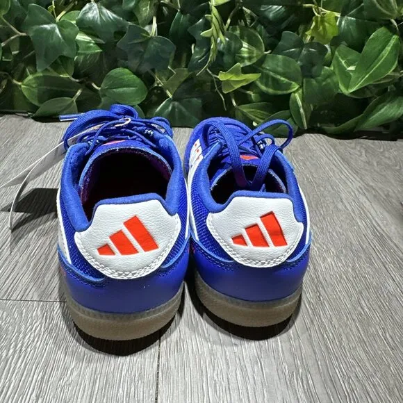 adidas Jr Predator Freestyle Indoor Soccer Shoes - Lucid Blue 1.5