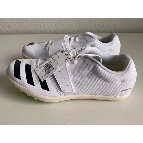 adidas Jumpstar Shoes Track Spikes Pole Long Triple Jump White ID7228 Men’s 13