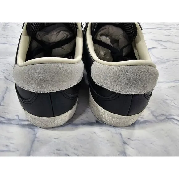 Adidas MENS SIZE 9 Puig Indoor Core Black Chalk White Shoes ID1745 Sneakers