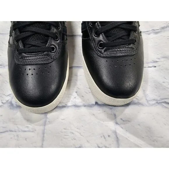 Adidas MENS SIZE 9 Puig Indoor Core Black Chalk White Shoes ID1745 Sneakers