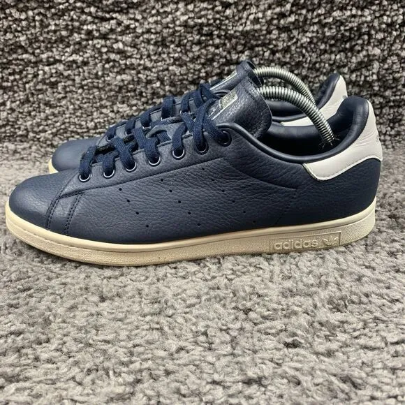 Adidas Men's Stan Smith Classic Blue Tennis Shoes Sneakers Size 10