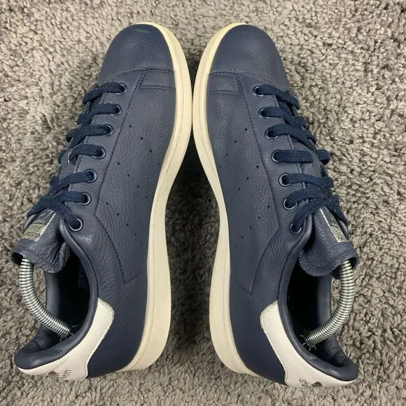 Adidas Men's Stan Smith Classic Blue Tennis Shoes Sneakers Size 10