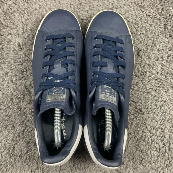 Adidas Men's Stan Smith Classic Blue Tennis Shoes Sneakers Size 10