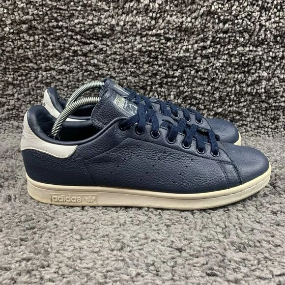 Adidas Men's Stan Smith Classic Blue Tennis Shoes Sneakers Size 10