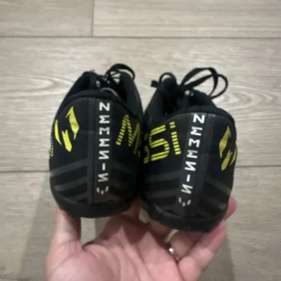 adidas Nemesis Messi 17.4 Indoor Soccer Shoes Mens /Youth 4.5 Black Turf CG2975