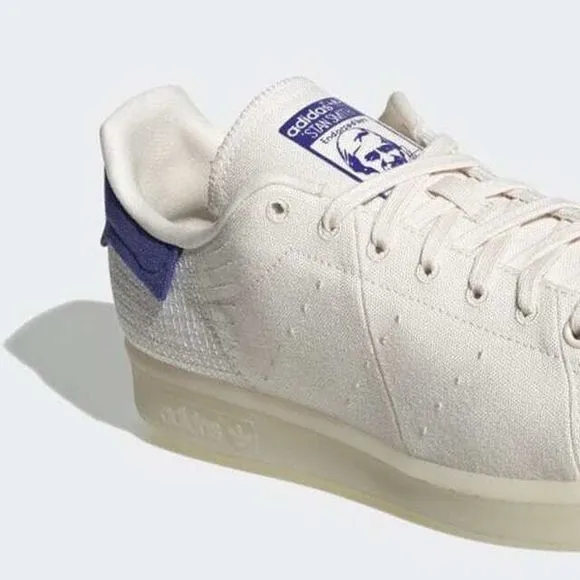 Adidas Originals Mens Stan Smith Primeblue Shoes White Semi Night Flash FX5591