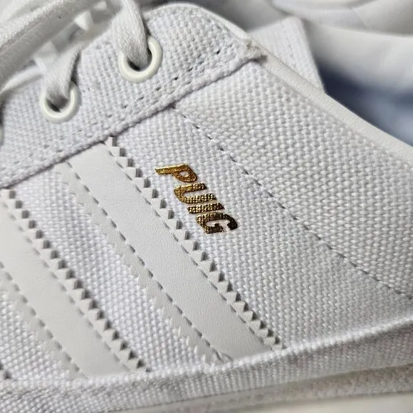 Adidas Originals Puig Indoor White Skateboarding Sneakers Shoes Mens 13  GY6934