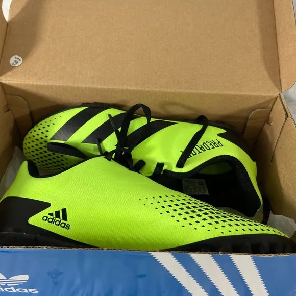 ADIDAS Predator AstroTurf Football Boots Shoes youth sz 3 indoor soccer