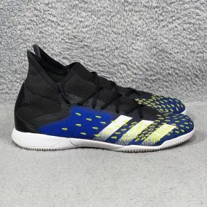 Adidas Predator Freak.3 Mens Size 10.5 Indoor Soccer Shoes Royal Blue Black