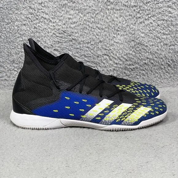 Adidas Predator Freak.3 Mens Size 10.5 Indoor Soccer Shoes Royal Blue Black