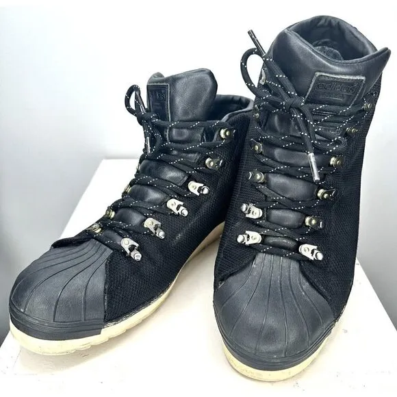 Adidas Pro Model GTX Gore-Tex Boot Men Size 13 Black Shoes Outdoor Waterproof