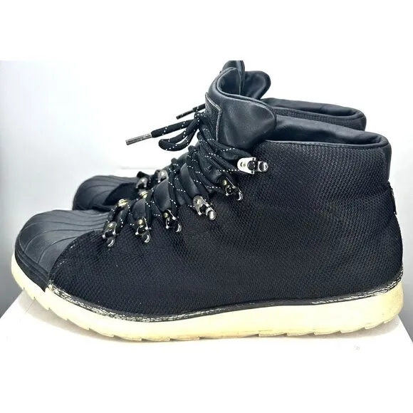 Adidas Pro Model GTX Gore-Tex Boot Men Size 13 Black Shoes Outdoor Waterproof