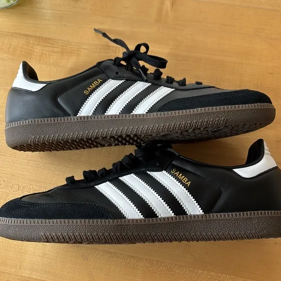 Adidas Samba Black Men's Shoes 11.5
