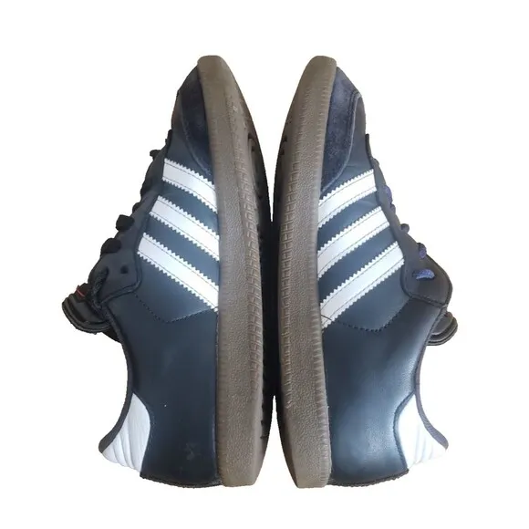 Adidas Samba Indoor Youth Soccer Shoes- Black Youth Size 3.5