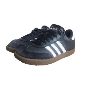 Adidas Samba Indoor Youth Soccer Shoes- Black Youth Size 3.5