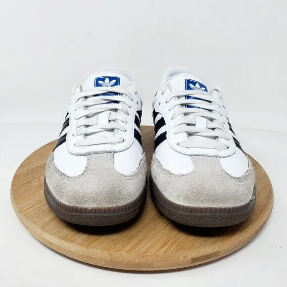 Adidas Samba OG Shoes Mens 4 White Black Soccer Low Turf Indoor Sneaker