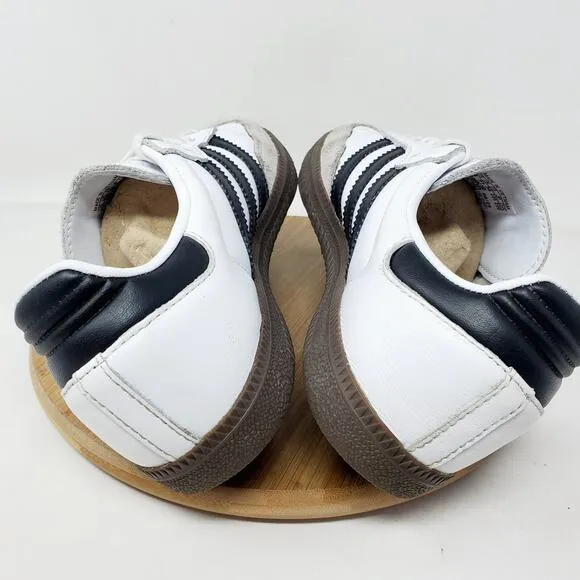 Adidas Samba OG Shoes Mens 4 White Black Soccer Low Turf Indoor Sneaker