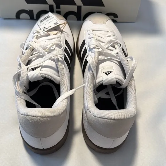 Adidas Skateboard Shoes Mens 13 White VL Court