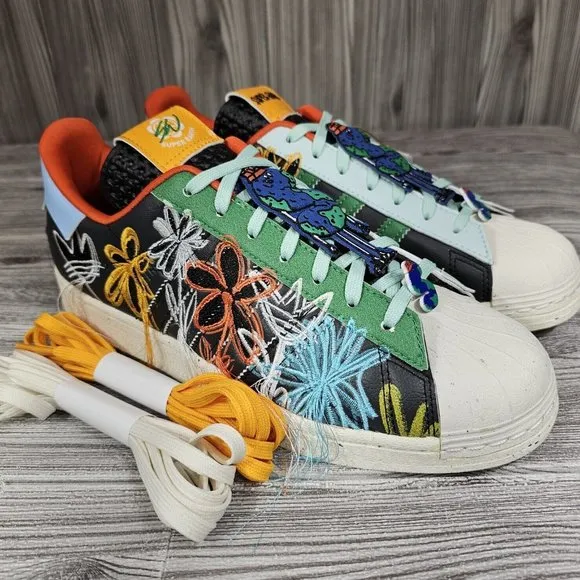 Adidas Superstar AEC Sean Wotherspoon Superearth Shoes GX3823-Men's Size 12 NEW